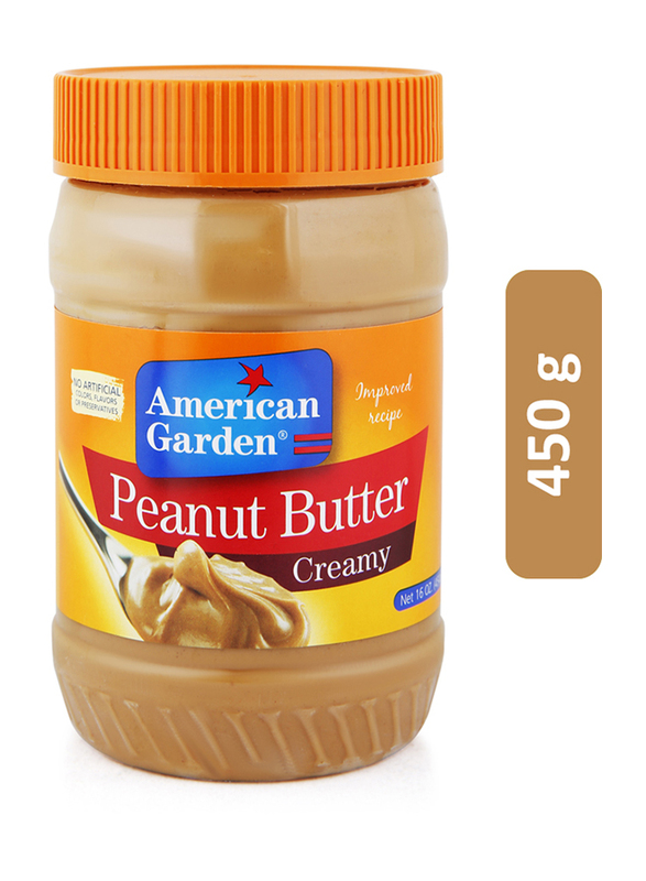 American Garden Creamy Peanut Butter, 450 g
