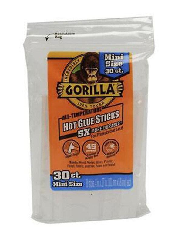

Gorilla 4 Inch Mini Hot Glue, Yellow