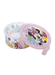 Stor Minnie Mouse Round Food Container, Pink