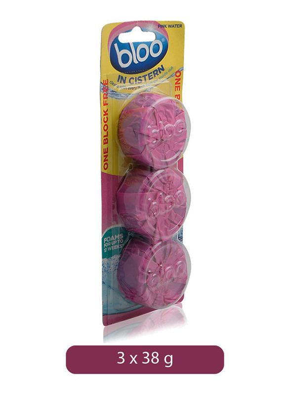 

Bloo Pink in Citren Toilet Cleaner Blocks - 3 Pieces