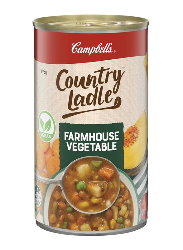 

Campbell's Country Ladle Farmhouse Vegetable Soup, 495g