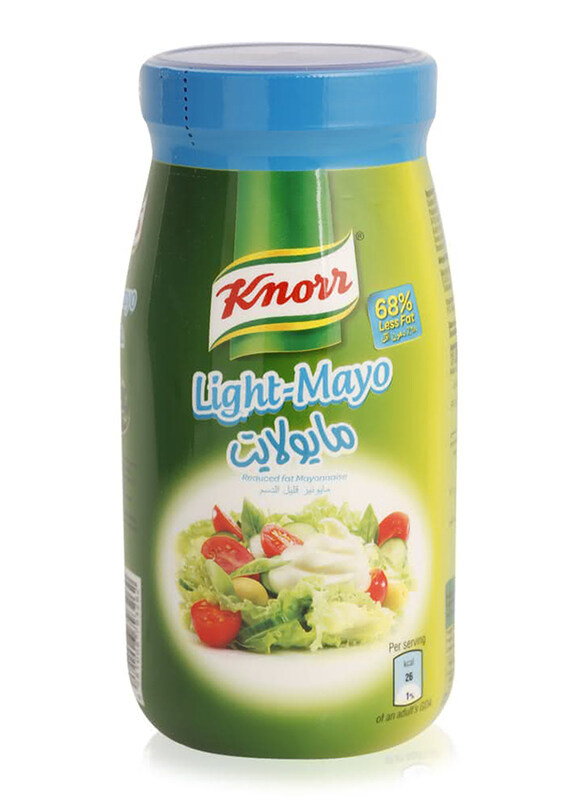 

Knorr Reduced Fat Light Mayonnaise, 500ml