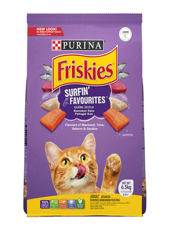 

Friskies Surfin Turfin Cat Dry Food, 6 Kg