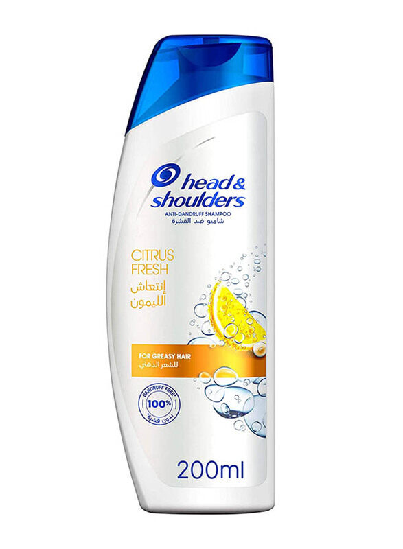 

Head & Shoulders Citrus Fresh Anti-Dandruff Shampoo for All Hair Types, 200ml