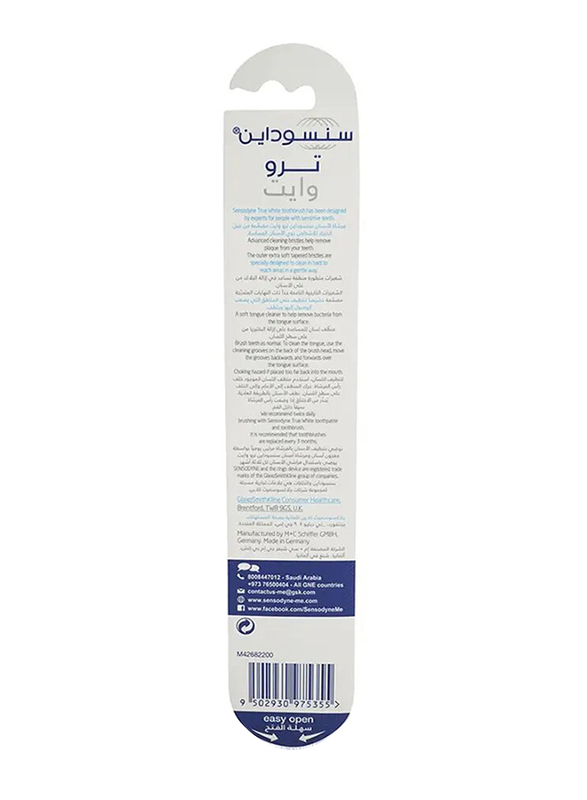 Sensodyne Toothbrush True White Medium, Multicolour