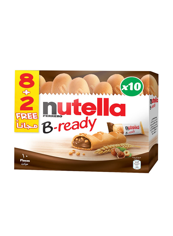 Nutella B-Ready Sticks, 10 Pieces, 220g