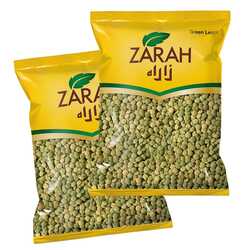 Zarah Green Lentils, 2 x 1000g