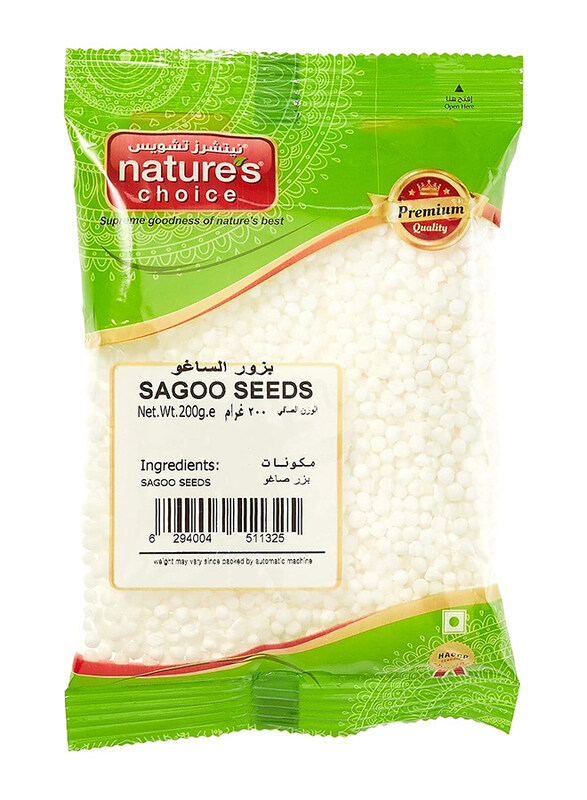 

Natures Choice Sagoo Seeds Saboodana, 200g