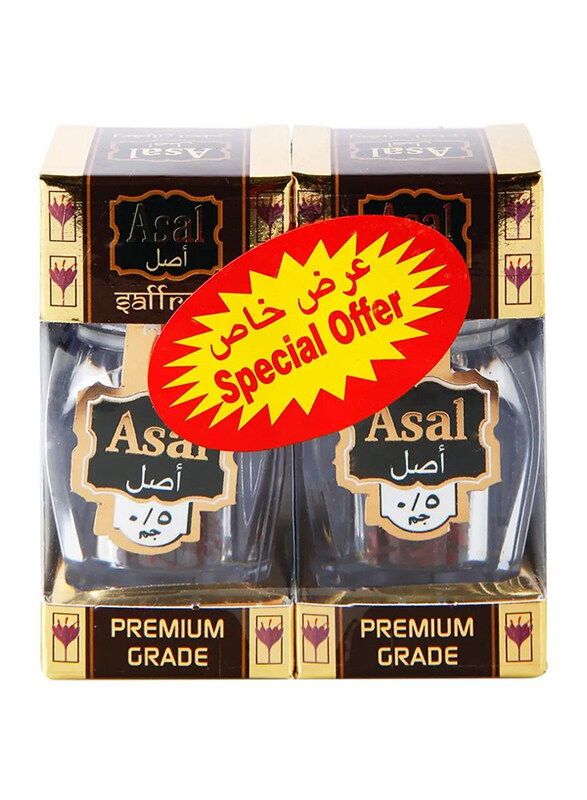 

Asal Premium Grade Saffron, 2 x 5 G