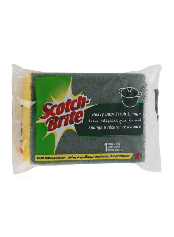 Scotch Brite Heavy Duty Washing Sponge, 1 Piece