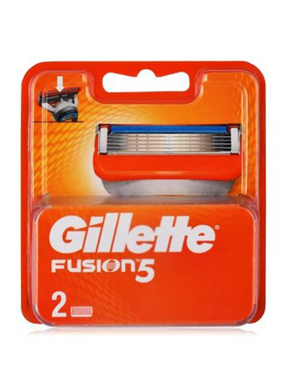 Gillette Fusion Razor Blades, 2 Pieces
