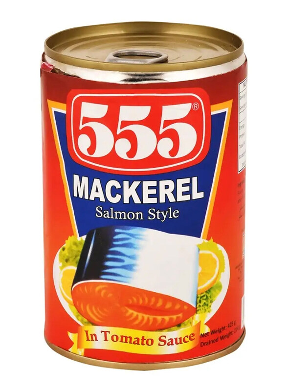 

555 Mackerel Salmon Style in Tomato Sauce, 425g