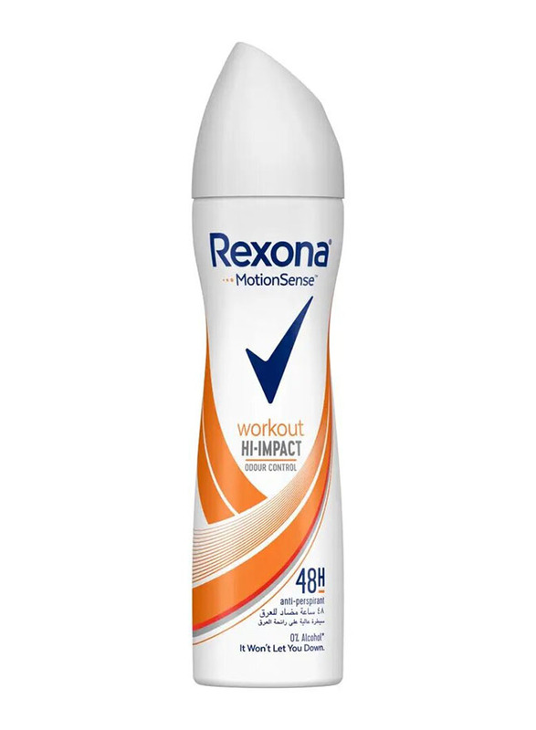 Rexona Workout Hi - Impact Odour Control Anti - Perspirant Deodorant for Women - 150ml