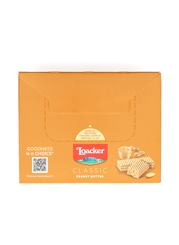 Loacker Classic Peanut Butter, 300 x 45g