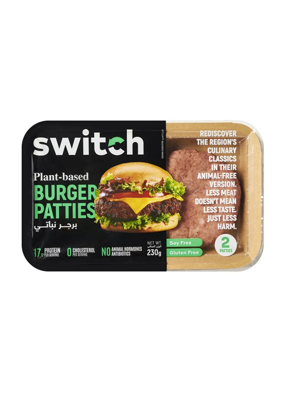 

Switch 100% Plant Based Burger Patties, 230g