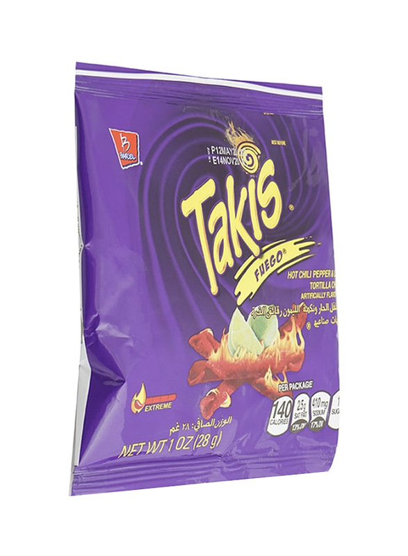 Takis Fuego Chips Papper Lime, 28g