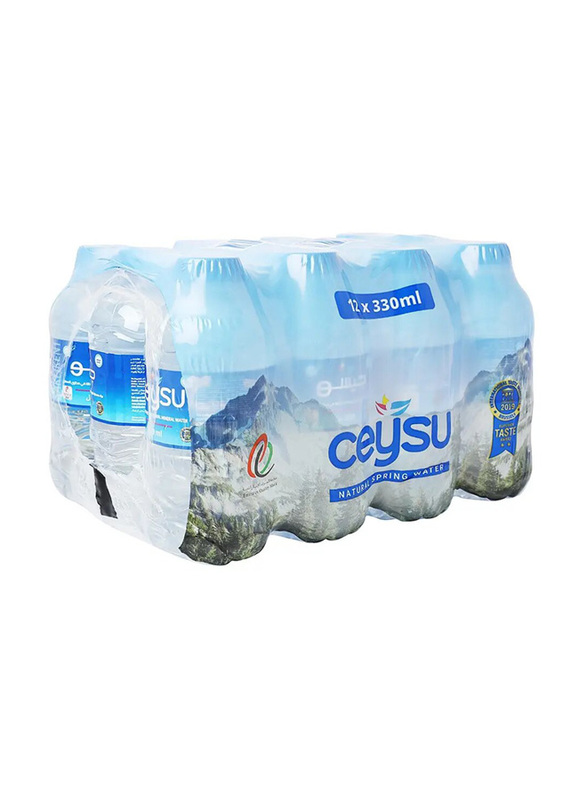 Ceysu Natural Spring Water, 12 x 330ml