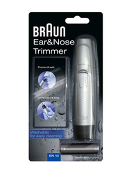 Braun Nose and Ears Trimmer, EN 10, Silver/Black