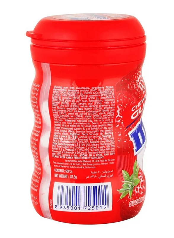 Mentos Pure Fresh Strawberry Flavour Chewing Gum - 87.5g