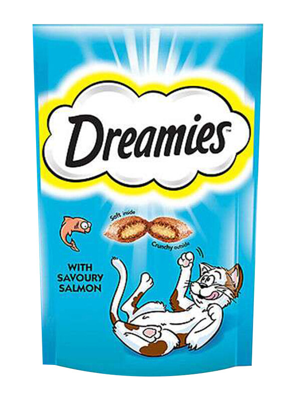 

Dreamies Salmon Dry Cat Food, 60 grams