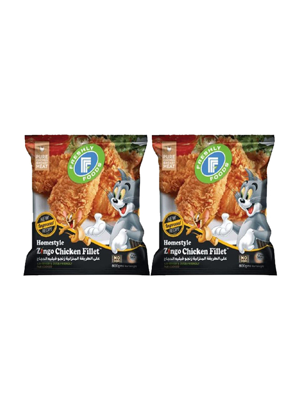 Freshly Foods Home Style Chicken Zing Fillet, 2 x 800g