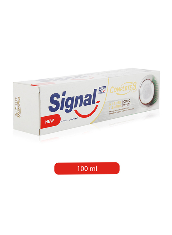 Signal Complete 8 Coco White Toothpaste, 100ml