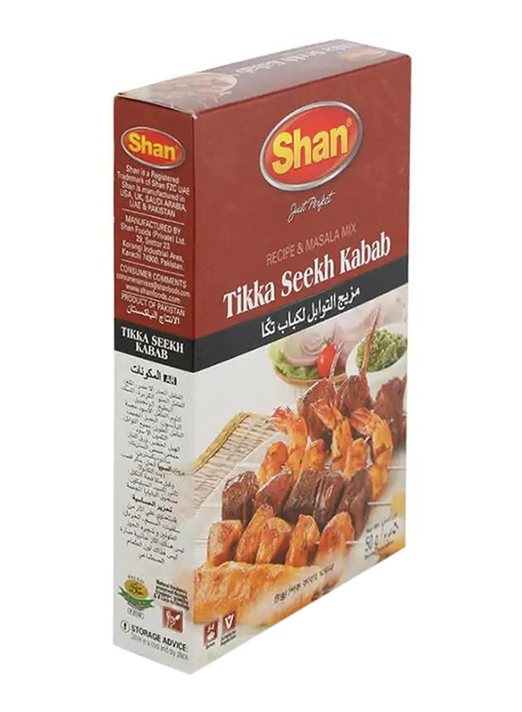 Shan Tikka Seekh Kebab Masala, 50g