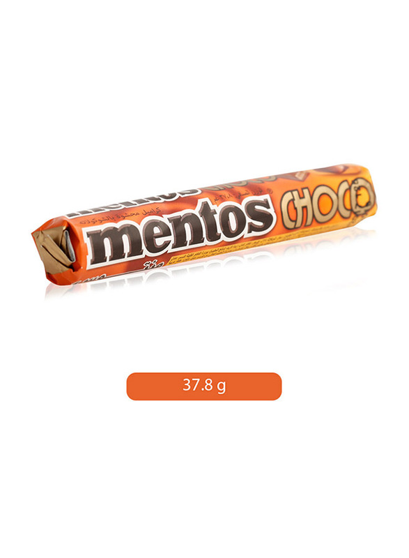 Mentos Caramel Choco Chewing Gum, 37.8g
