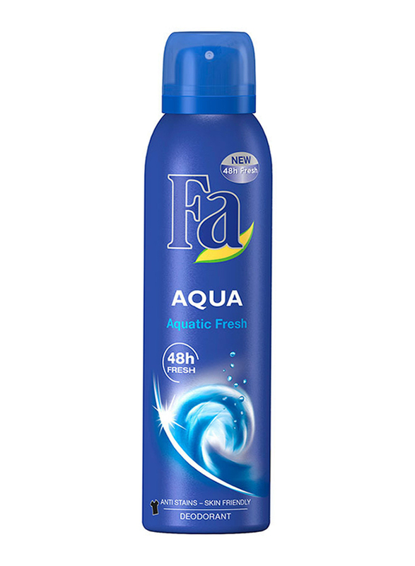 Fa Aqua Aquatic Fresh Deodorant Spray for Women, 150 ml