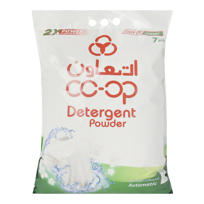 

CO-Op 2X Power Concentrated Automatic Detergent Powder, 7 Kg