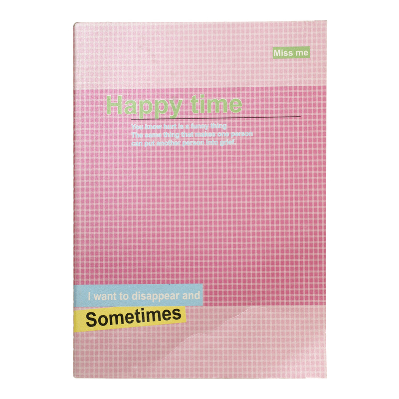 Bookshop Happy Time Notebook, 60 Sheets, B5 Size