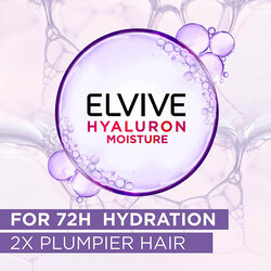 L'Oreal Paris Elvive Hyaluron Moisture Filling Shampoo for Dry Hair, 600ml