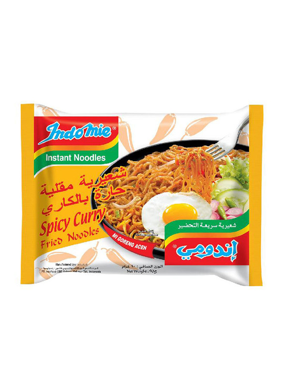 Indomie Spicy Curry Fried Noodles, 90g