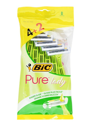 Bic Pure Lady Blade Razor - 6 Pieces