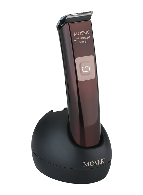 Moser Professional Cord and Cordless Hair Trimmer, Brown