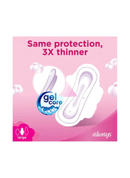 Always Cotton Soft U Ltra Thin, Large sanitary Pads With Wings - 16 Pads