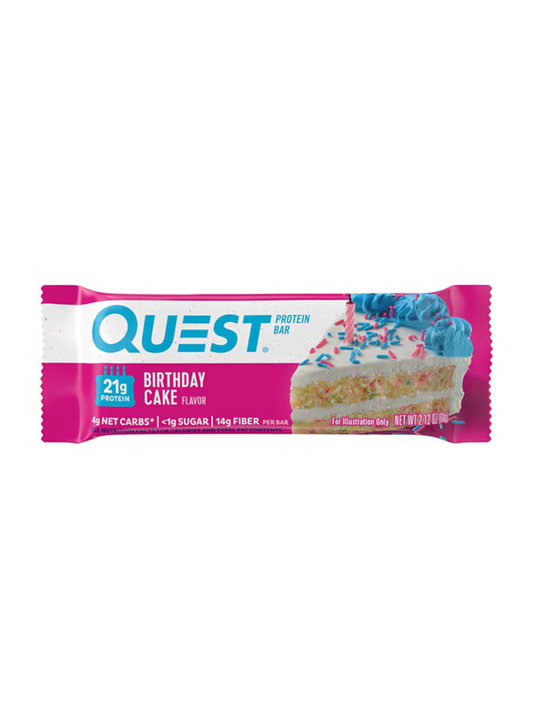 

Quest Birthday Cake Nutrition Bars, 60g
