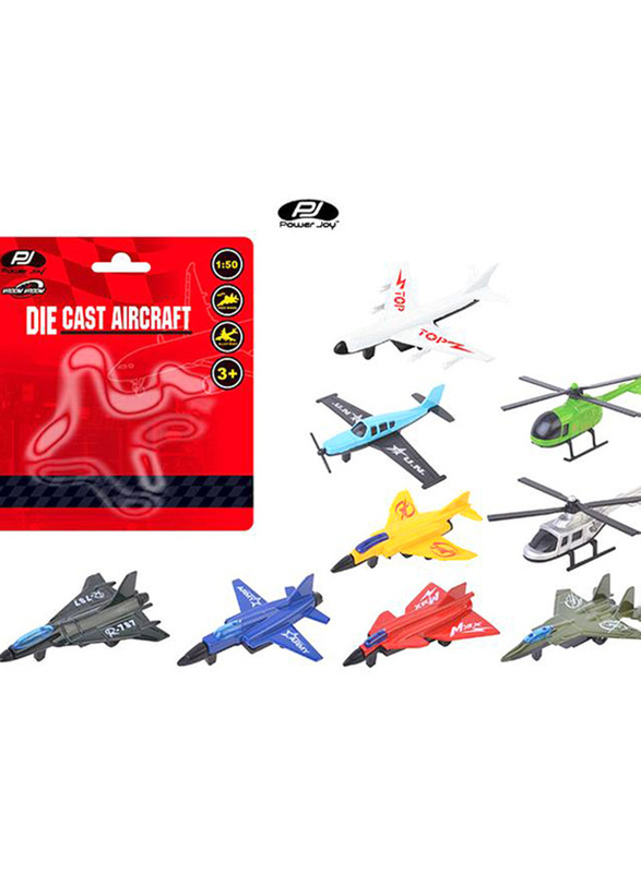 Power Joy Vroom Room Diecast Aircraft, Ages 3+, Assorted