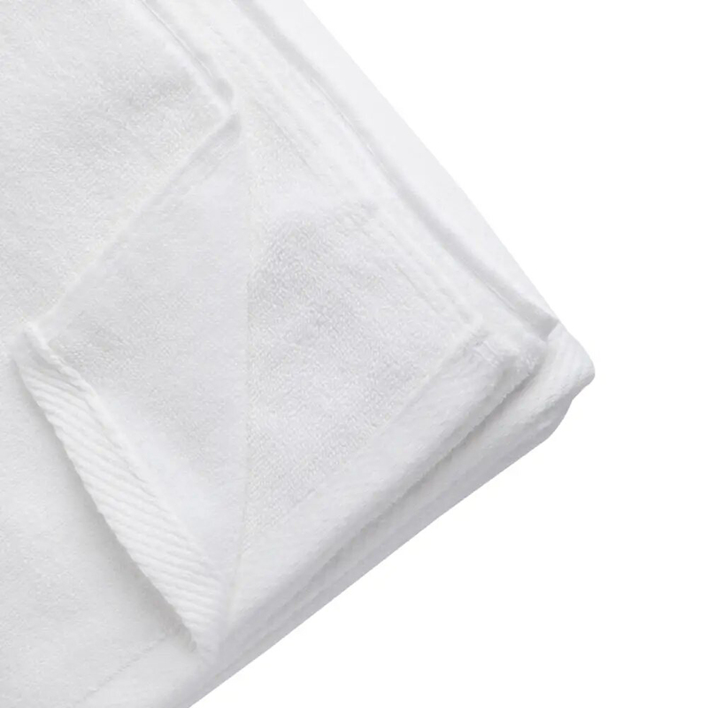 Canon Hotel Line Bath Towel, 70 x 140cm, White