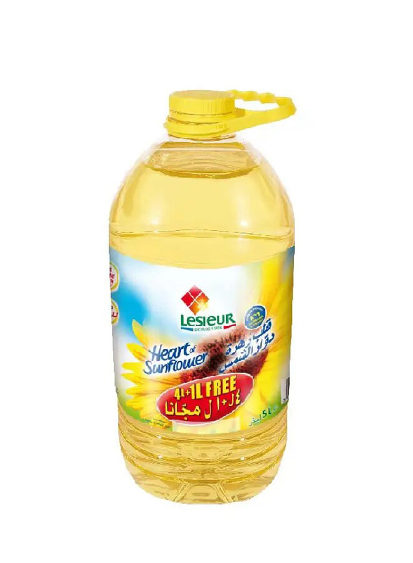 Lesieur Sunflower Oil - 5 Ltr