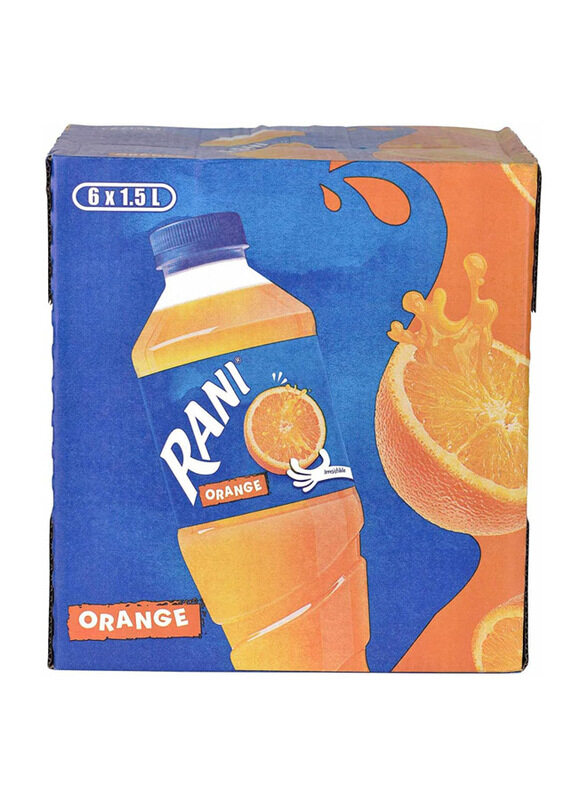

Rani Orange Fruit Drink Pet, 6 x 1.5 Ltr