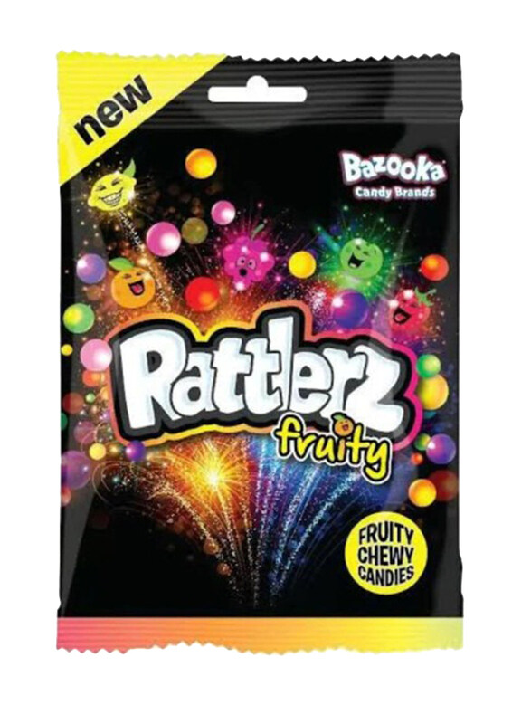 

Bazooka Rattlerz Fruity Chewy Candies, 120gm