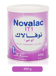 Novalac IT Stage 1 Infant Formula Milk, 0-6 Months, 400g