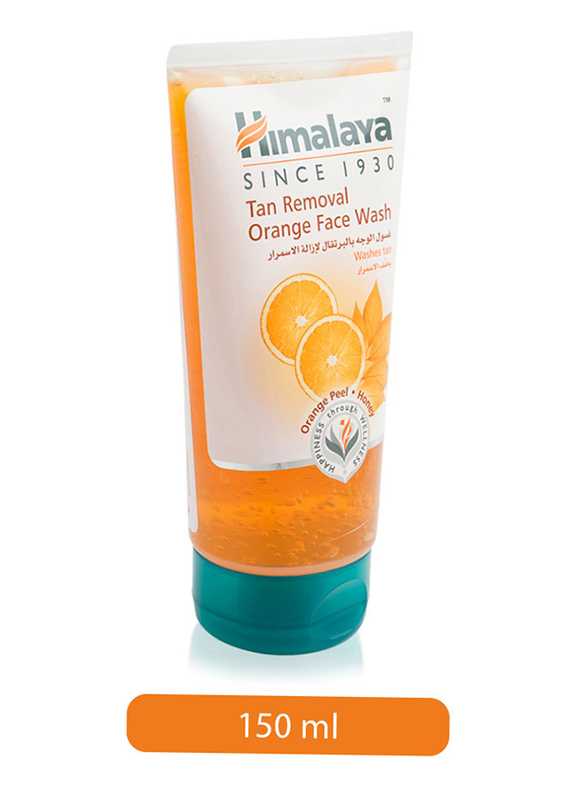 Himalaya Herbals Tan Removal Orange Face Wash, 150ml