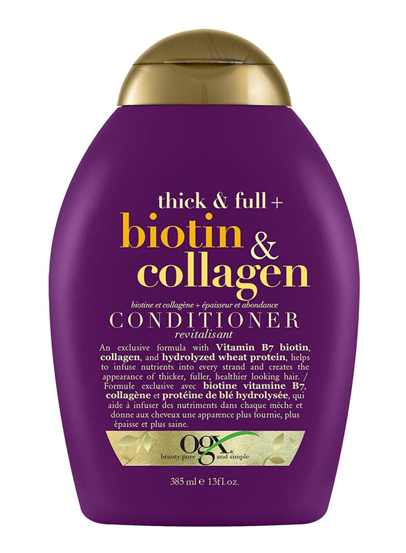 

Ogx Conditioner, Thick & Full + Biotin & Collagen - 385Ml