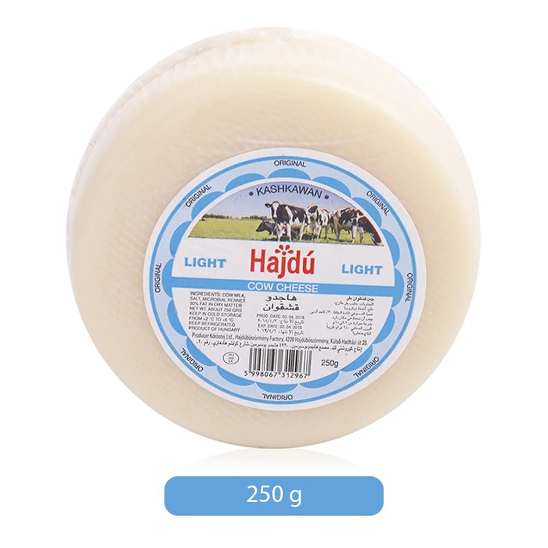 Hajdu Kashkawan Light Cow Cheese, 250 g