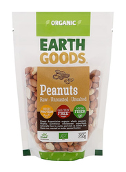 Earth Goods Organic Peanuts, 250g