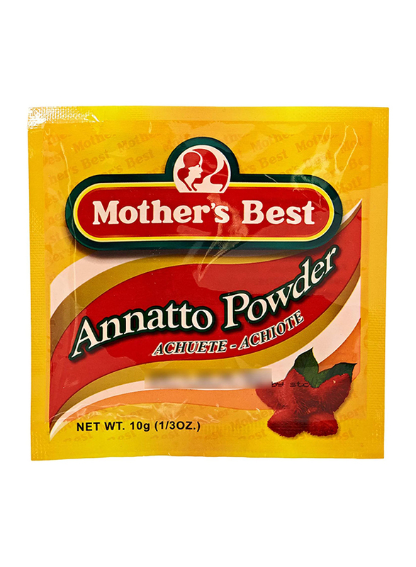 Mother's Best Annatto Powder 10g, Yellow