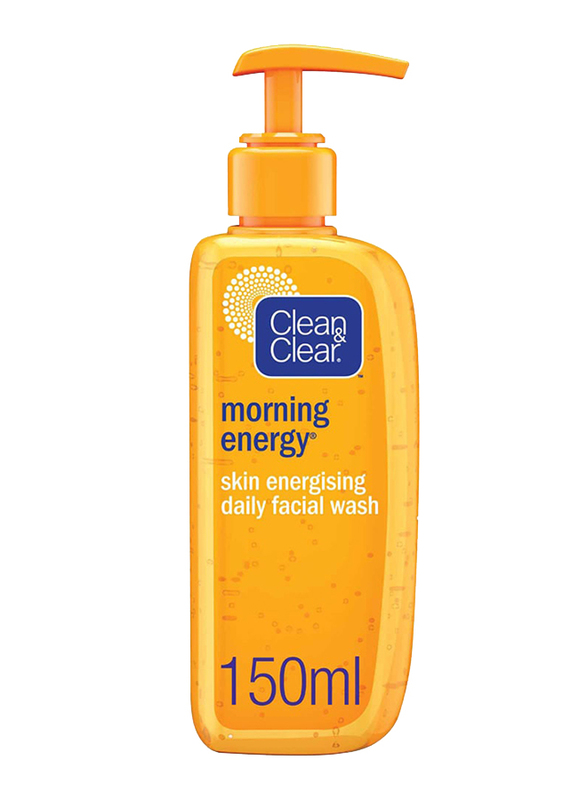 Clean & Clear Morning Energy Skin Energising Daily Facial Wash, 150ml