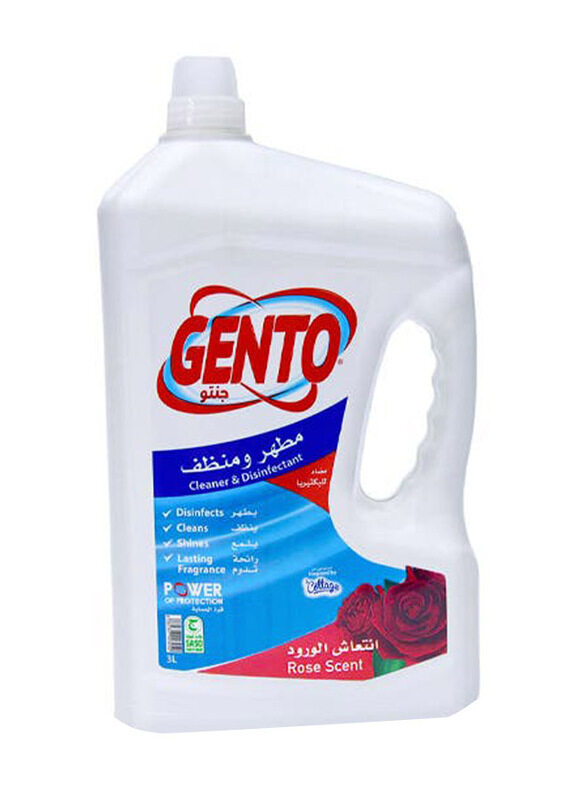 

Gento Disinfectant Rose, 3 Liter